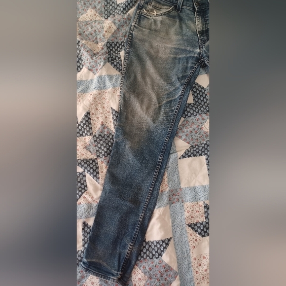 A Levi's 511 Rare Black R Tab Slim Straight Leg Denim Jeans - Picture 13 of 16